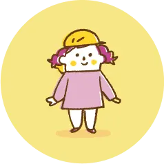 順次登園・自由遊びのイラスト