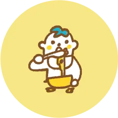 昼食のイラスト