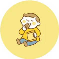 おやつ のイラスト